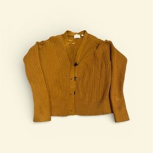 Women's Brown Cardigan Sweater